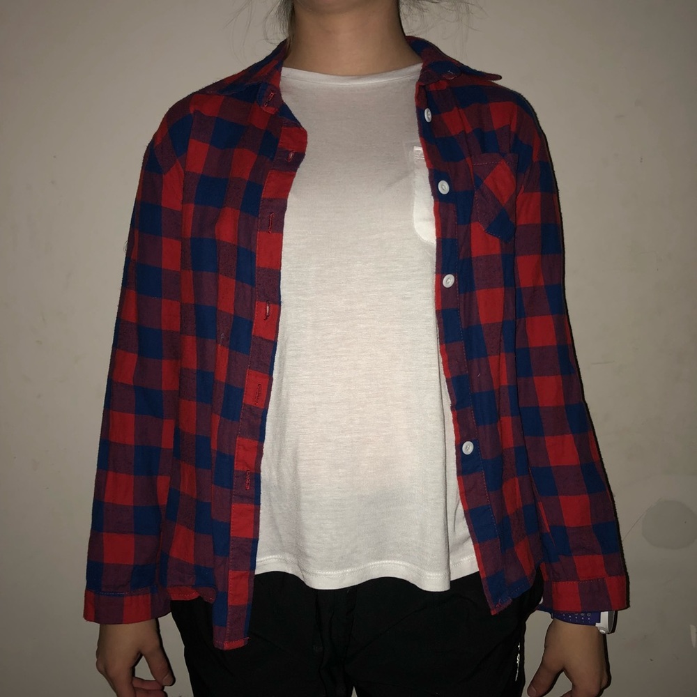 Red and Blue Flannel
